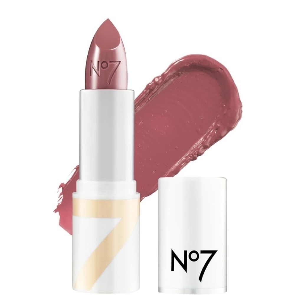 No7 Age Defying Lipstick, Rose Mist - Anti-Aging Makeup Hydrating Pink Lipstick